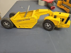 Vintage 14" Yellow Mini Tonka Scraper Heavy Well-Built Good Condition  - Picture 1 of 8