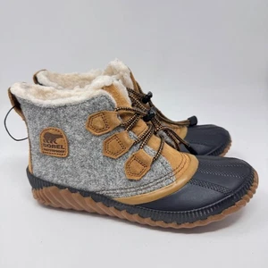 Sorel Women's Out 'N About Plus Boots Faux Fur Lined Waterproof Size 5 - Picture 1 of 9