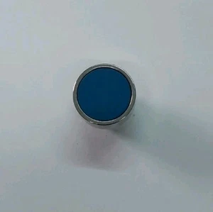 ZB2BA6 Telemecanique Azul Resorte Retorno Pulsador Al ras Metal Collar Serie 2 - Imagen 1 de 4