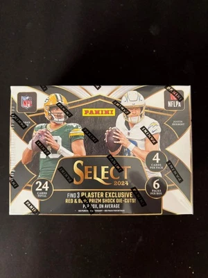SWIFT SPORTS CARDS 2024 Panini Select Football NFL Factory Sealed Blaster box