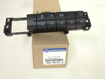 Nuevo interruptor de tablero Mopar 2015 Ram 3500 4500 5500 remolque altura 68231823AD fabricante de equipos originales Foto 1 de 4