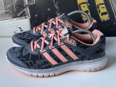ADIDAS Adiprene+ Ladies Grey Peach Running Athletic Trainers UK 5.5 - Image 1 of 4