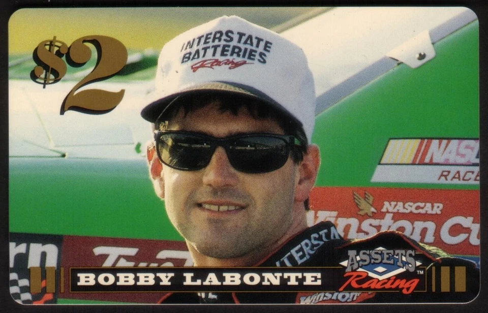 Assets Racing 1995: Bobby LaBonte (Interstate Batteries) Phone Card - Image 1 of 1