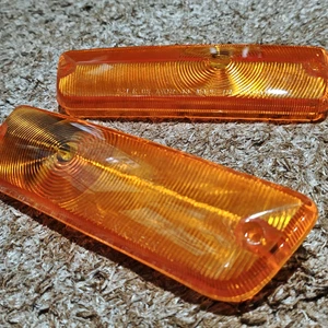 Turn Signal Lens RH LH Amber Tokyo Japan Fit For Datsun 1600 411 521 Truck - Picture 1 of 9