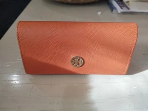 TORY BURCH AUTHENTIC EYEWEAR BRILLEN BRILLENETUI NUR Orange - Bild 1 von 7