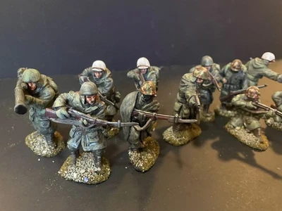 16 - 1/32 Figuras Pintadas - Guerra de Corea - Infantería de Marina de los Estados Unidos con Comando - ¡Invierno! Foto 1 de 4
