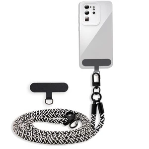 Catena Cellulare per Samsung Galaxy J3 2017 Versione USA Cinturino Regolabile da Appendere - Foto 1 di 72
