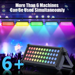 48LED Compact RGB Wash Light With Multiple Color Effects For Wedding Party KTV - Picture 1 of 20