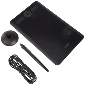 Wacom Intuos Pro S Black with Bluetooth – Drawing Tablet with Pen, Stylus Batter - Picture 1 of 10