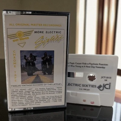 Various - More Electric Sixties (Cassette Tape, 1985, JCI) 60s Rock - Image 1 of 4
