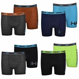 Tony Hawk Boys' Boxer Briefs 4 Pack Performance Dri Fusion Tech Compression - Picture 1 of 10