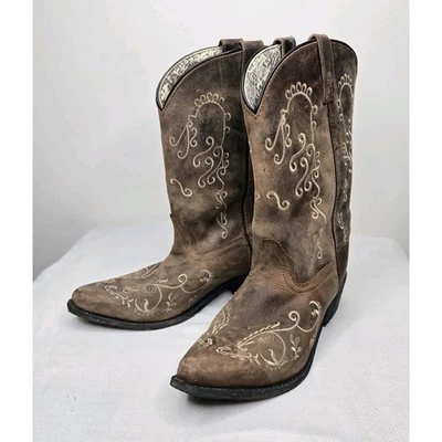 Smoky Mountain Women's Cowboy Boots Style 3754 Y Size 7 R - Image 1 of 4