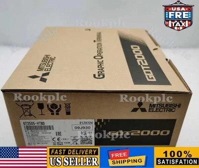 New MITSUBISHI GT2505-VTBD HMI Touch Panel GT2505VTBD In Box Fast Shipping - Image 1 of 4
