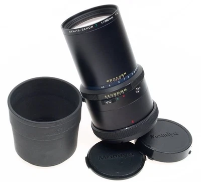 LENTE DE CÁMARA MAMIYA-SEKOR Z RZ f=360 mm 1:6 CAPUCHA TAPA RARA Foto 1 de 4