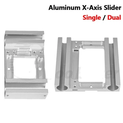 Aluminum X-Axis Slider Carriage Metal 3D Printer Parts for Makerbot Replicator - Image 1 of 4