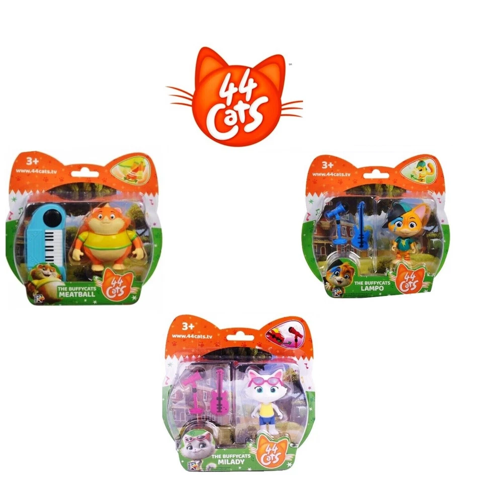 SMOBY 44 GATTI PERSONAGGI 8 CM CON ACCESSORI ASSORTITI - Immagine 1 di 1