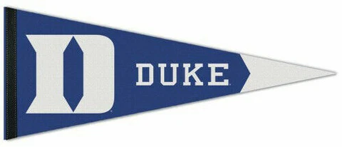 Duke Blue Devils ROLL UP PREMIUM FELT PENNANT 12"x30" FREE SHIPPING Cover