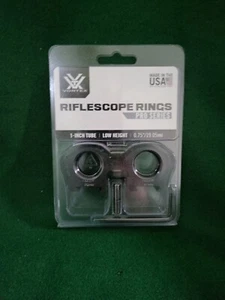 Vortex Pro P-00541  1" Scope Rings- Matt Black - Picture 1 of 2