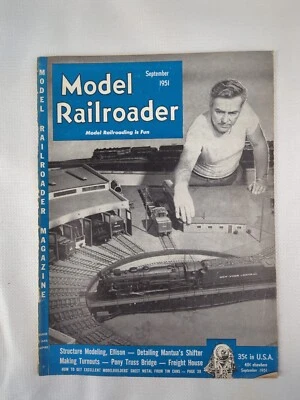 Railroad Model Craftsman September 1951 Vol. 18 No. 9 (EI) - Image 1 of 4