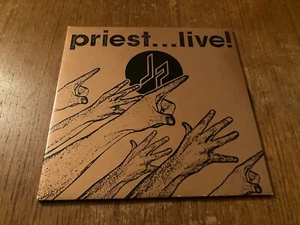 JUDAS PRIEST Priest...Live 2-LP Gatefold Vinyl 1987 Dutch 1st Pres - Picture 1 of 6