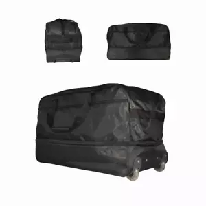 104 L große Reisetasche erweiterbar Rollgepäck Weekender Tasche Herren Damen - Bild 1 von 8