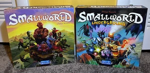 Lot of 2 - Small World + Small World Underground (Unpunched) Days of Wonder VG+ - Picture 1 of 14