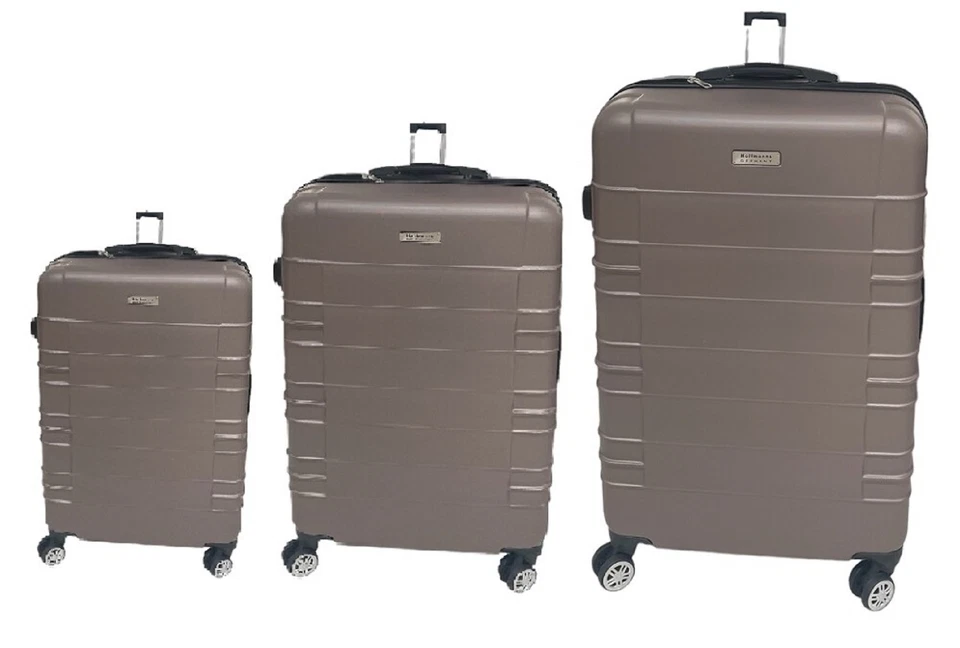 Hartschalenkofferset Trolley Koffer 360 Grad Rollensystem "Travelstar" ABS - Bild 1 von 1