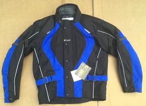 J&S Mens Textile Motorbike Motorcycle Jacket Size UK 38" Chest C33 - Picture 1 of 12