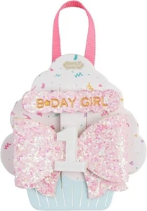 Mud Pie Baby Girl Cupcake First Birthday Hair Clips NEW - Picture 1 of 1