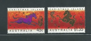 Christmas Island Scott # 434-435 MNH New Year 2002 - Picture 1 of 1