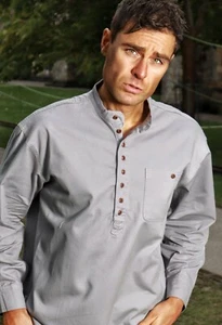 Grandad Shirt Kaboo Trading* Exclusive design durable Fine Cotton Drill. - Bild 1 von 12