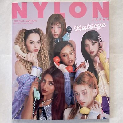 NYLON JAPAN January 2025 KATSEYE Cover Magazine Special Edition w/Photo Cards FS - Image 1 of 4