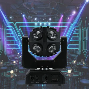 4 in 1 150W RGBW DMX Beam Moving Head Light DJ Disco Party Stage Wash Light - Picture 1 of 10