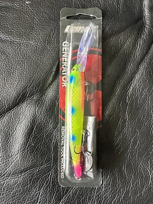 NIB Bandit Generator  “ Luan Shark  “ Deep Diving Walleye Stickbait  5 inch - Image 1 of 3