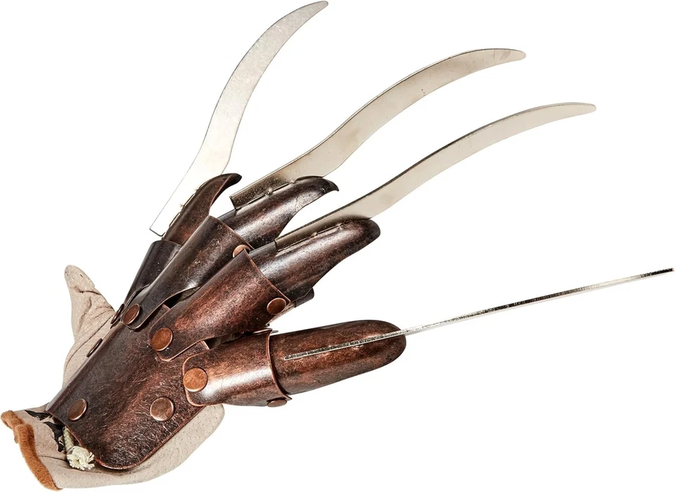 Freddy Krueger Replica Metal Glove - Nightmare on Elm Street Costume Accessory - Image 1 of 4