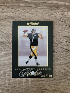 2004 Fleer Inscribed Ben Roethlisberger Rookie 197/199 RC Steelers #82 WOW! - Picture 1 of 7