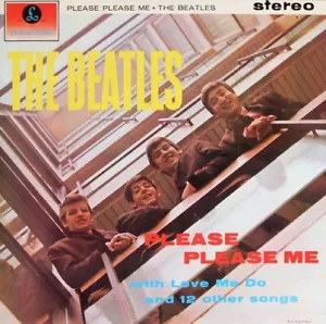 THE BEATLES Please Please Me Vinyl Record Album LP Parlophone French Export Rock - Picture 1 of 6