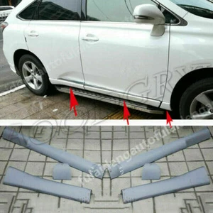 For LEXUS RX350 450h 2013-15 Unpainted Side Skirt Rocker Splitters Diffuser Lip - Picture 1 of 5