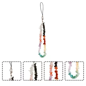 Beaded Phone Chain Beaded Phone Lanyard Decorative Phone String - Picture 1 of 12