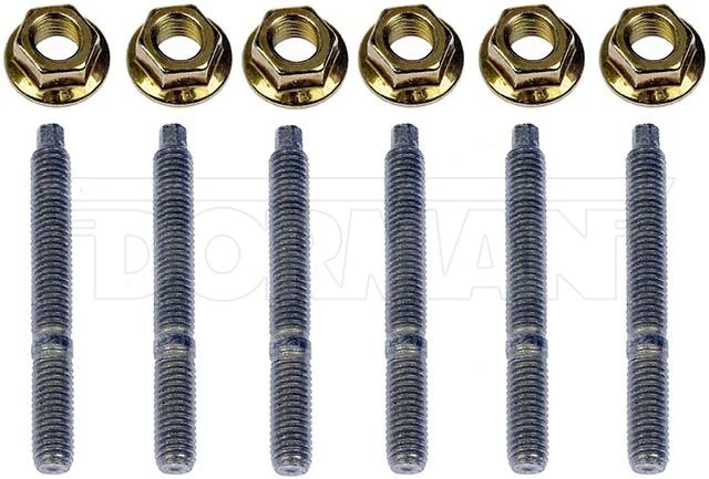 99-08 F-150  04-07 FREESTAR EXHAUST MANIFOLD STUD KIT V6  3.8  3.9  4.2  03419B - Image 1 of 1