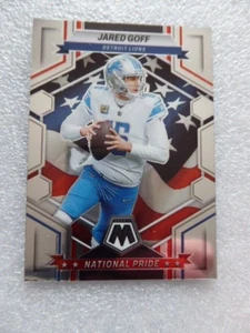 2023 Panini Mosaic -JARED  GOFF- LIONS # 258 - NATIONAL PRIDE BASE - Picture 1 of 2