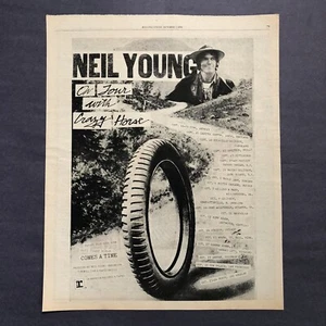 Neil Young Comes a Time 13,5'x10,5" Original 1978 Postertyp Anzeige Promo Anzeige - Bild 1 von 1