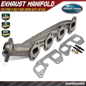 Right Exhaust Manifold w/ Gasket & Seal for Ford F-150 F-250 Super Duty V8 6.2L - Picture 1 of 10