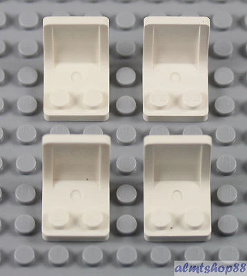 LEGO - Asientos Utensilios 2x2 - Minifigura Accesorios Silla Vehículo Coche Ciudad Foto 1 de 2