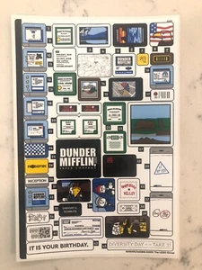 LEGO STICKERBOGEN für 21336 Bogen 1, The Office, Neu & Original - Bild 1 von 1