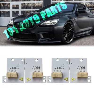 White Daytime Running Light LED Boards For For BMW F06 F12 F13 LCI M6 640i 650i - Image 1 of 2
