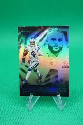 (2 Cards) 2021 Illusions Trophy Collection Emerald #46 Dak Prescott TL4 - Image 1 of 4