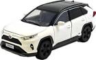 Toyota Rav4 Hybrid XSE White w/ Black Top (MiJo Exclusives) Diecast 1:24 Scale -