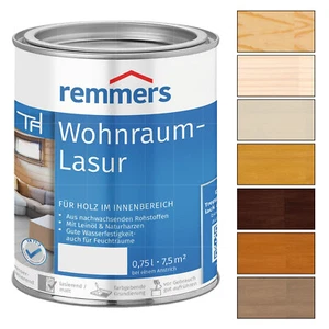 REMMERS Wohnraum Lasur wasserbasiert Wachslasur Wohnraumlasur 0.75L FARBWAHL - Bild 1 von 9