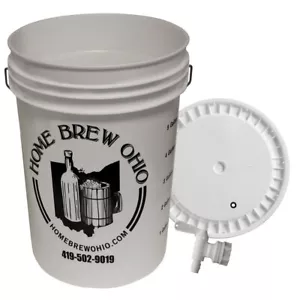 Home Brew Ohio 6.5 Gallon Bottling Bucket with Vintage Shop Spigot and - Picture 1 of 5